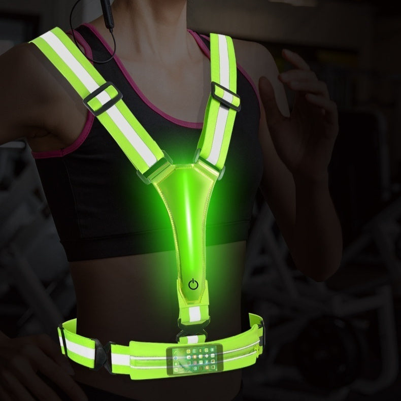 LUMEO Active LED Safety Vest