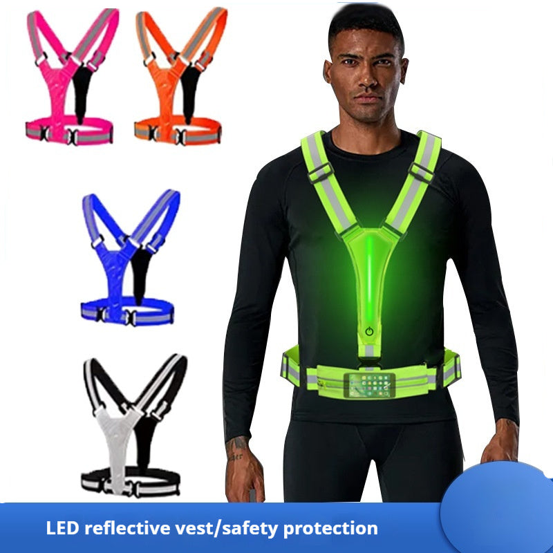LUMEO Active LED Safety Vest