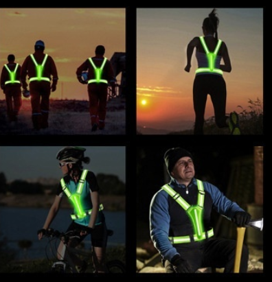 LUMEO Active LED Safety Vest