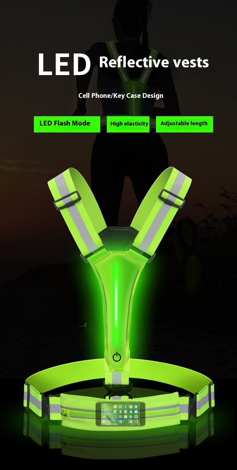 LUMEO Active LED Safety Vest