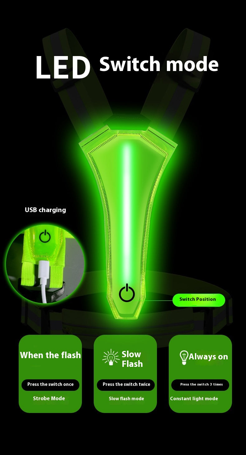 LUMEO Active LED Safety Vest